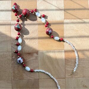 Vintage Handmade Beaded Necklace